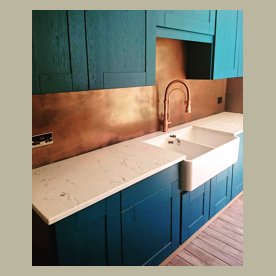 copper splashback london