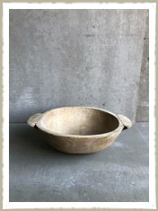 Bleached bowl antique