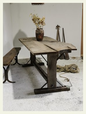 Character Oak Refectory Table