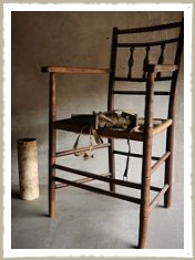 bamboo style chair