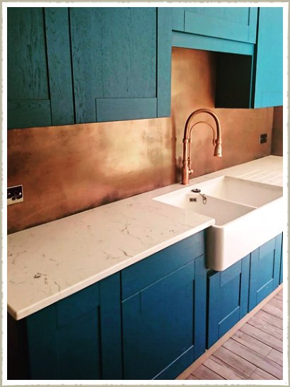 copper splashback london