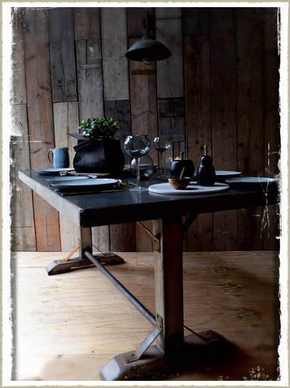 refectory zinc table 9