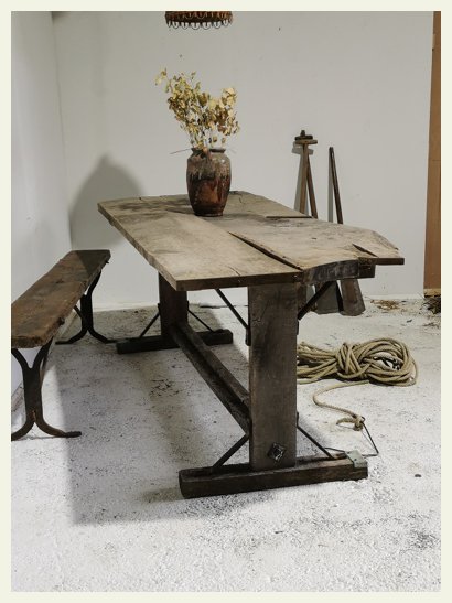 Character Oak Refectory Table