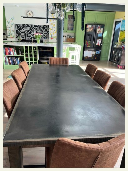 Blackened Brass table 2