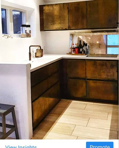 brass denmark ikea kitchen doors