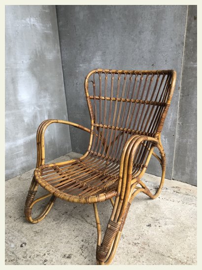 Bamboo Cane Armchair 2