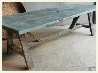 A frame Iron Table