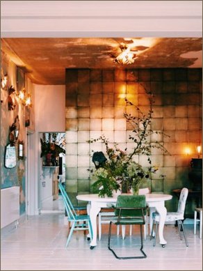 brass wall debi