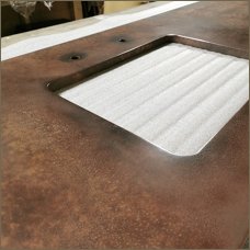 copper worktop